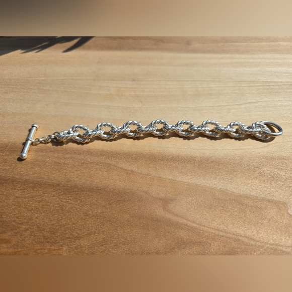 925 Silver Rope Bracelet - Picture 2 of 10